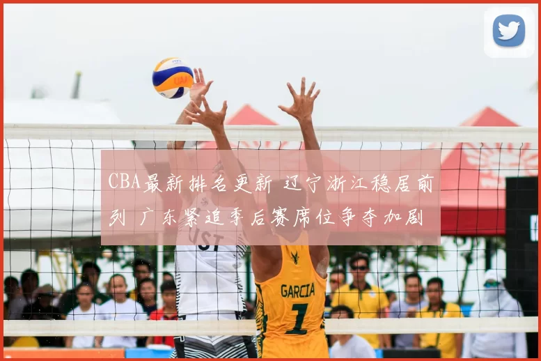 CBA最新排名更新 辽宁浙江稳居前列 广东紧追季后赛席位争夺加剧